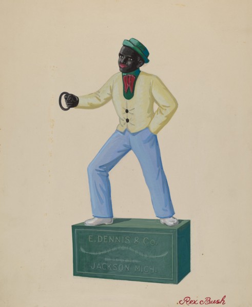Cast Iron Dobbie, c. 1936.