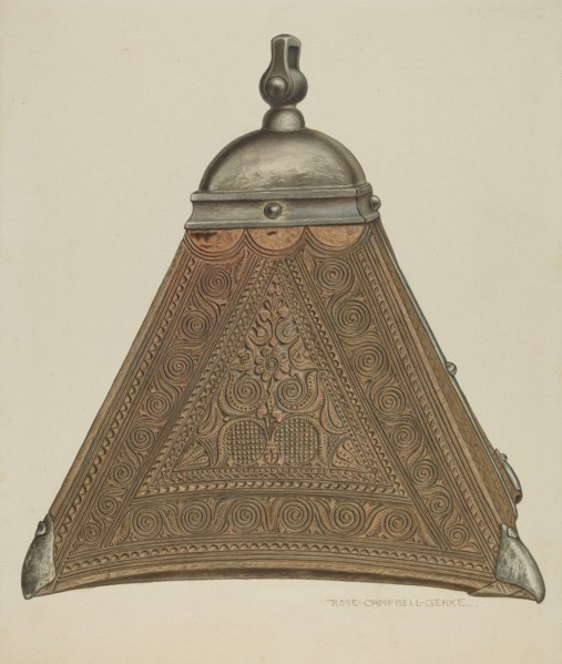 Wooden Stirrup, 1935/1942.