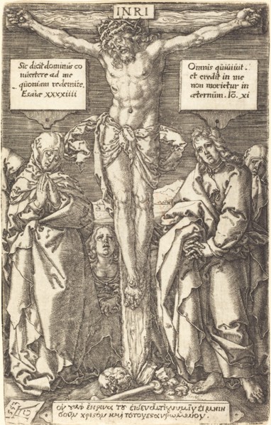 Christ on the Cross, 1553.