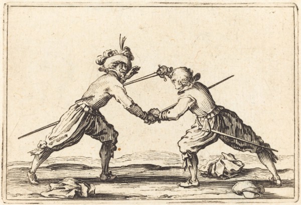Duel with Swords, c. 1622.