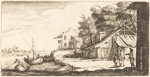 River Bank, 1635 or after.