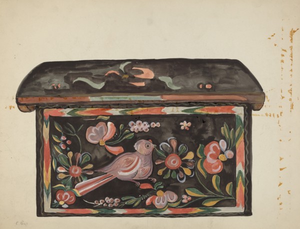 Native Pine Box, 1935/1942.