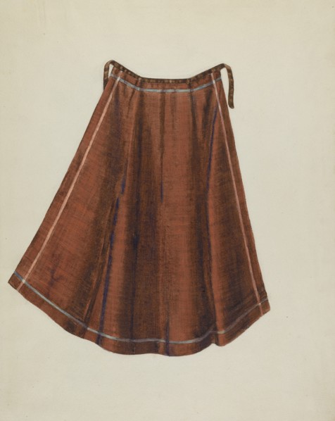 Shaker Work Apron, c. 1936.