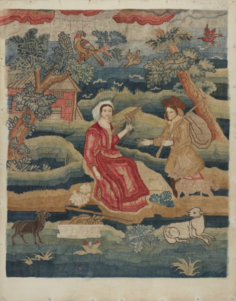 Needlepoint Panel, c. 1939.