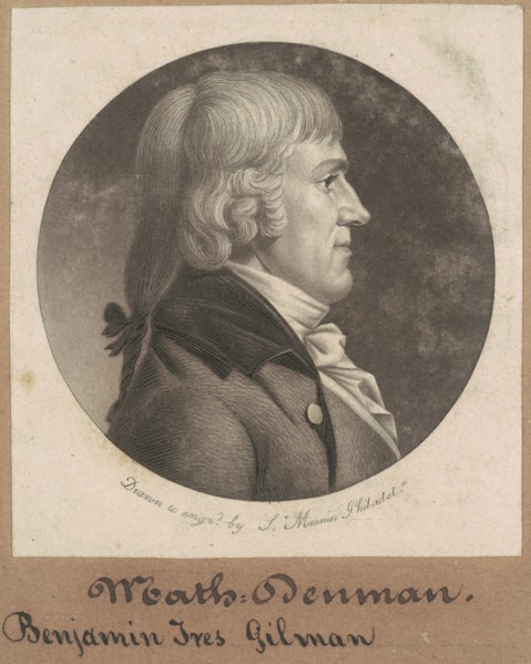 Benjamin Ives Gilman, 1801.