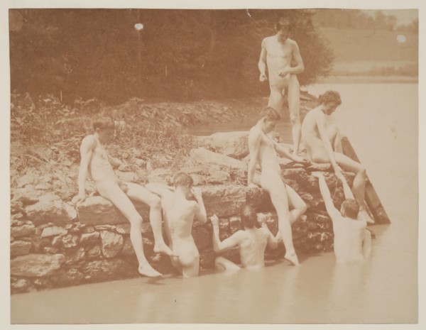 Study for "Swimming", 1883.