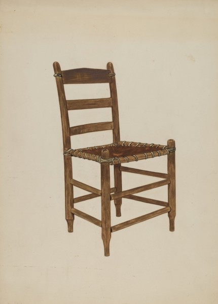 Chair (Ranch Type), c. 1937.