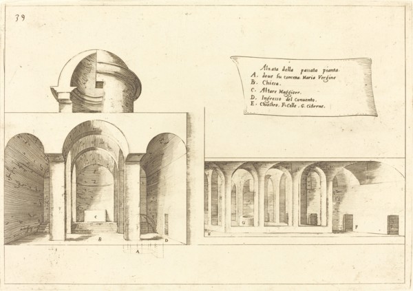 Elevation of a Church, 1619.