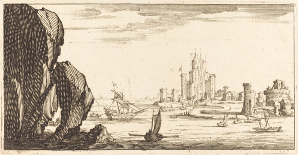 Landscape, in or after 1635.