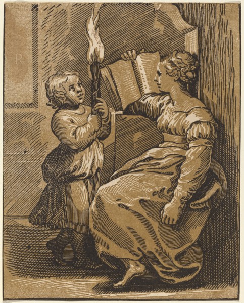 Sibyl Reading, 16th century.