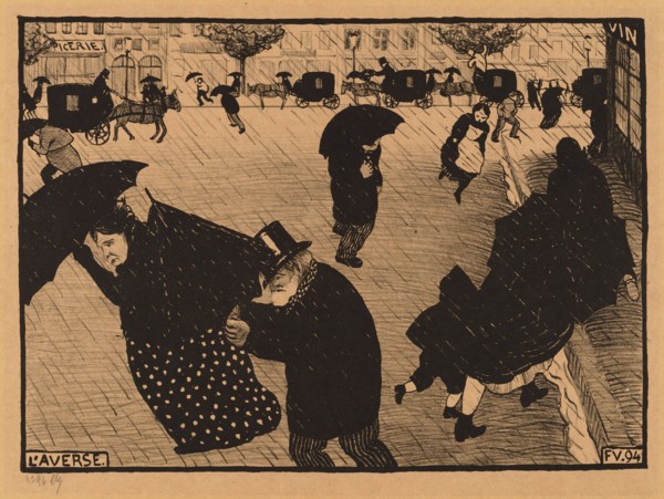 L'Averse (The Shower), 1894.
