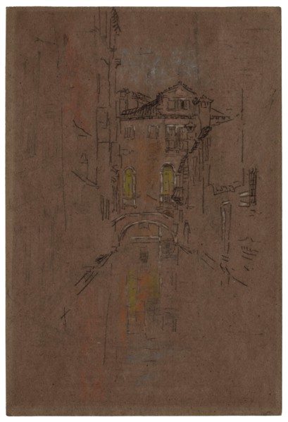 A Venetian Canal, 1879-1880.