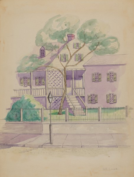 Old Dutch Farmhouse, c. 1936.