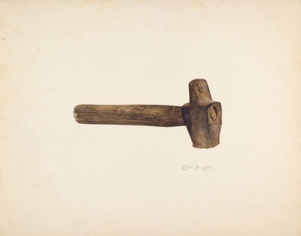 Blacksmith's Hammer, c. 1940.