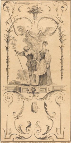 Shepherd and Shepherdess (?).