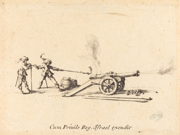 Firing the Cannon, 1634/1635.