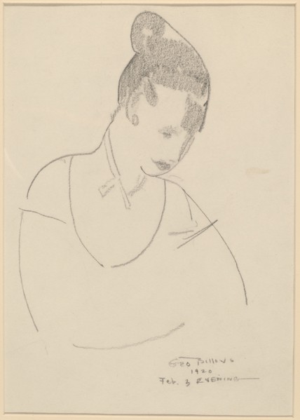 Elsie Speicher [verso], 1920.