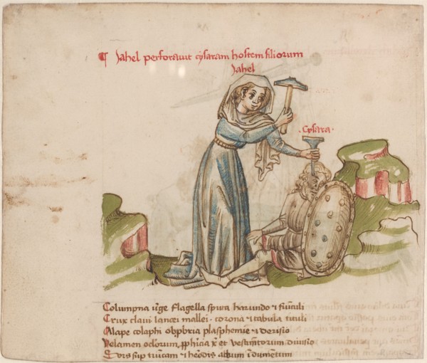 Jael Killing Sisera, c. 1460.