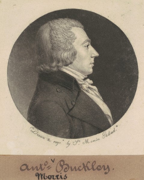 Anthony Morris Buckley, 1798.