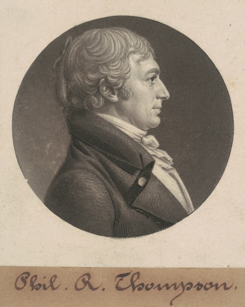 Philip Rootes Thompson, 1806.