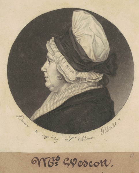 Patience Story Wescott, 1798.