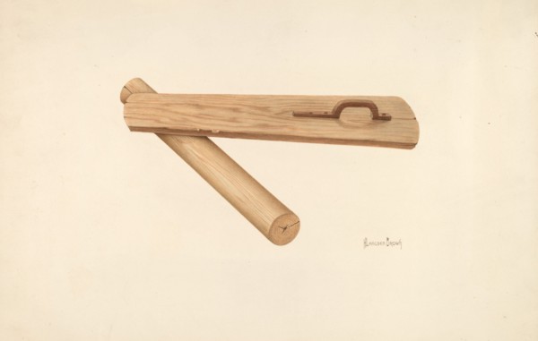 Bishop Hill: Mangler, c. 1939.