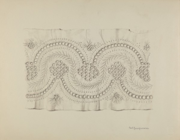 English Embroidery, 1935/1942.