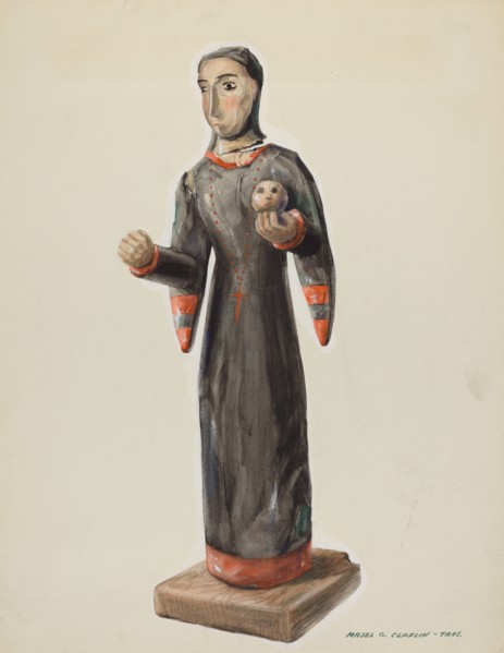 Santa Rita - (Bulto), c. 1938.