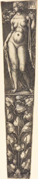 Dagger Sheath with Nude Woman.