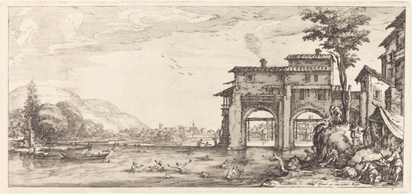 The Bathers, probably c. 1630.