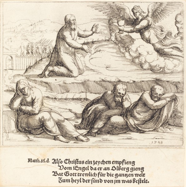 The Agony in the Garden, 1548.