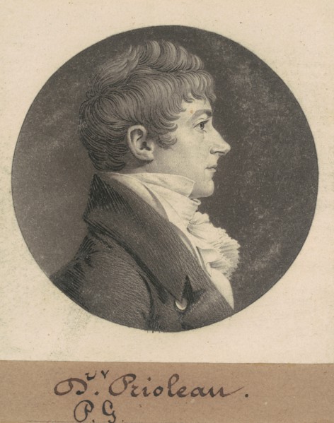 Philip Gendron Prioleau, 1809.