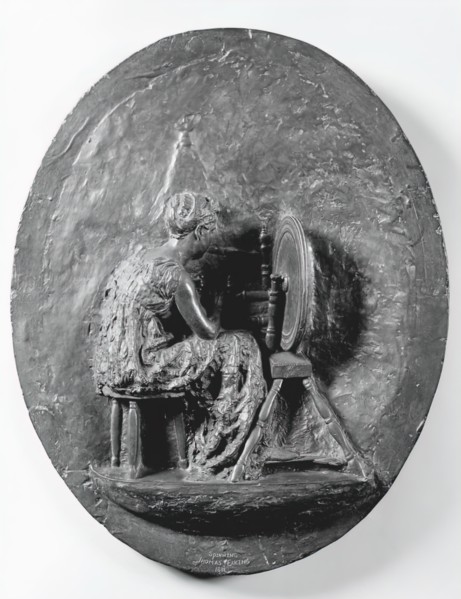 Spinning, 1882-1883/cast 1930.