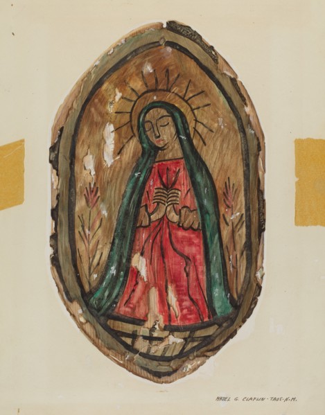 Retablo - Santa Maria, c. 1939.