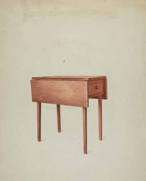 Shaker Sewing Table, 1935/1942.