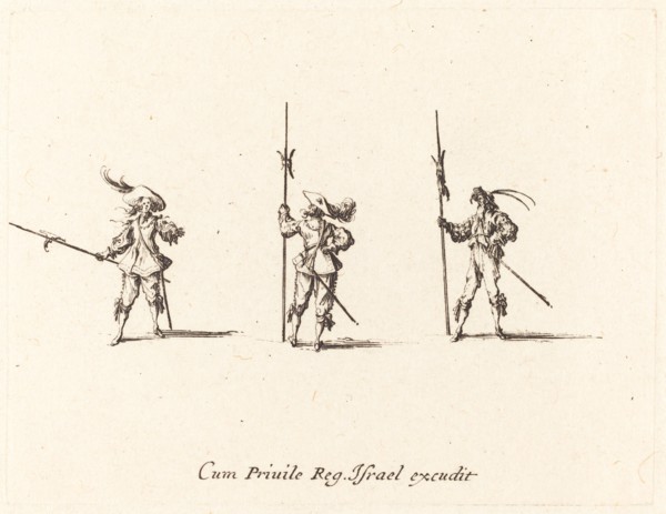 Drill with Halberds, 1634/1635.