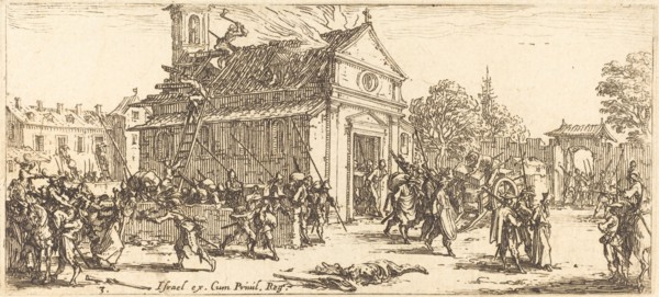 Pillaging a Monastery, c. 1633.