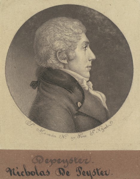 Nicholas de Peyster, Jr., 1797.