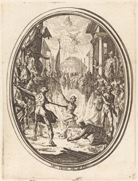 The Martyrdom of Saint Lawrence.