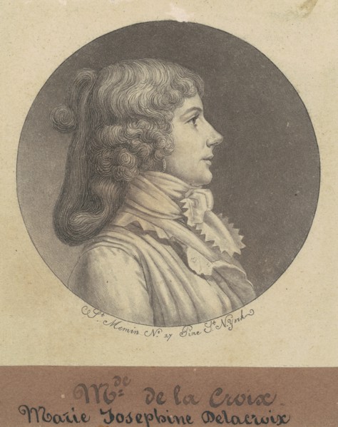 Marie Josephine Delacroix, 1797.