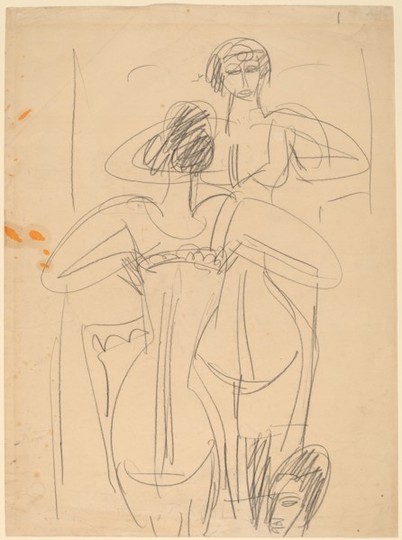 Girl Before a Mirror, 1912/1913.