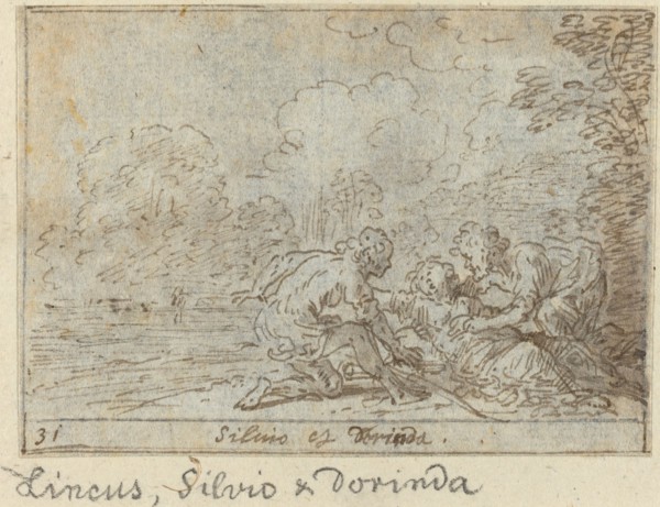 Linco, Silvio and Dorinda, 1640.