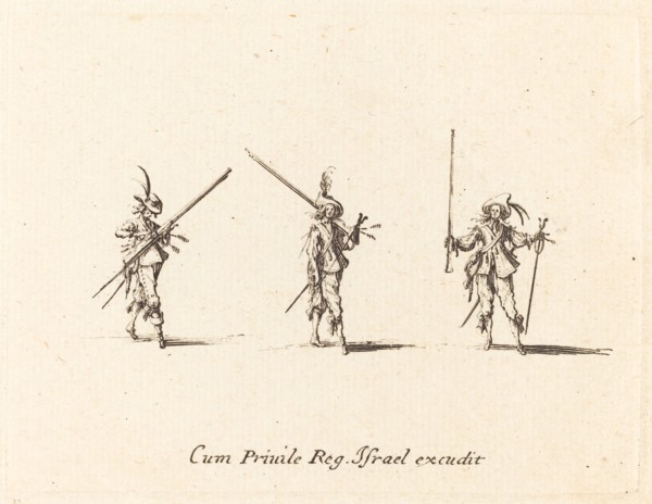 Drill with the Musket, 1634/1635.