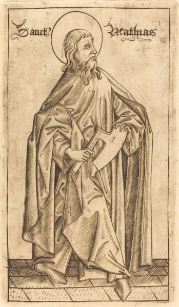 Saint Matthias (?), c. 1470/1480.