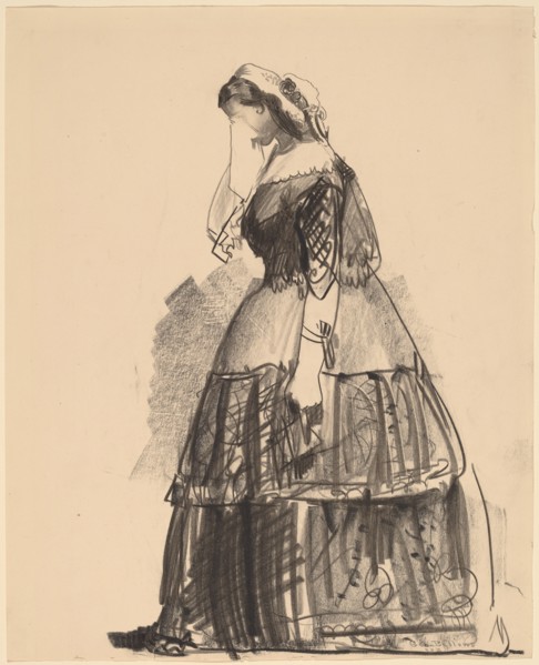 Lady of 1860 - The Actress, 1922.