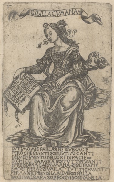 Cumaean Sibyl, early 15th century.