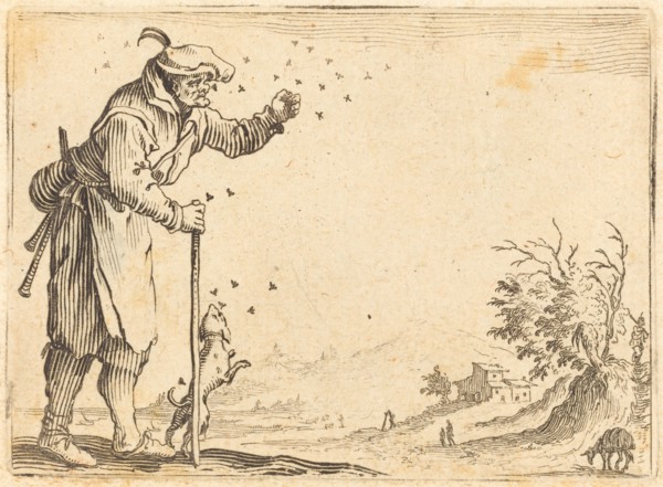 Peasant Attacked by Bees, c. 1622.