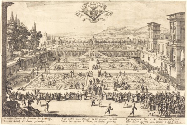 The Palace Gardens at Nancy, 1625.