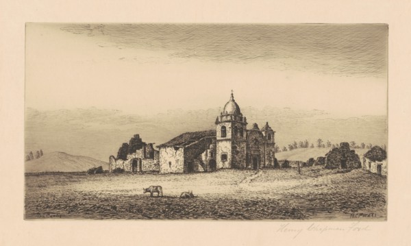 Mission San Carlos Borromeo, 1883.