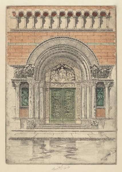 The Door, St. Bartholomew's, 1909.